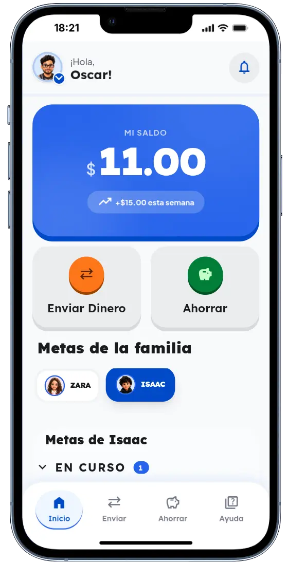 PequeBank App Screenshot